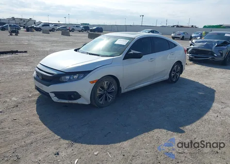 2018 Honda Civic Ex-L z USA, uszkodzony, nr VIN JHMFC1F74JX024031